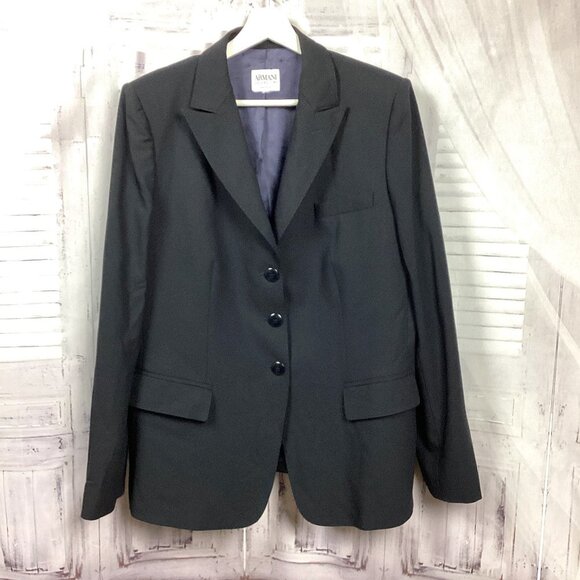 Armani Collezioni Button Down Blazer - Picture 1 of 9
